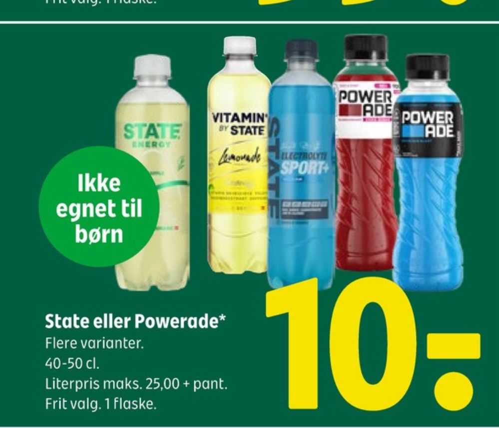 Powerade Wild Cherry, Sportsdrik