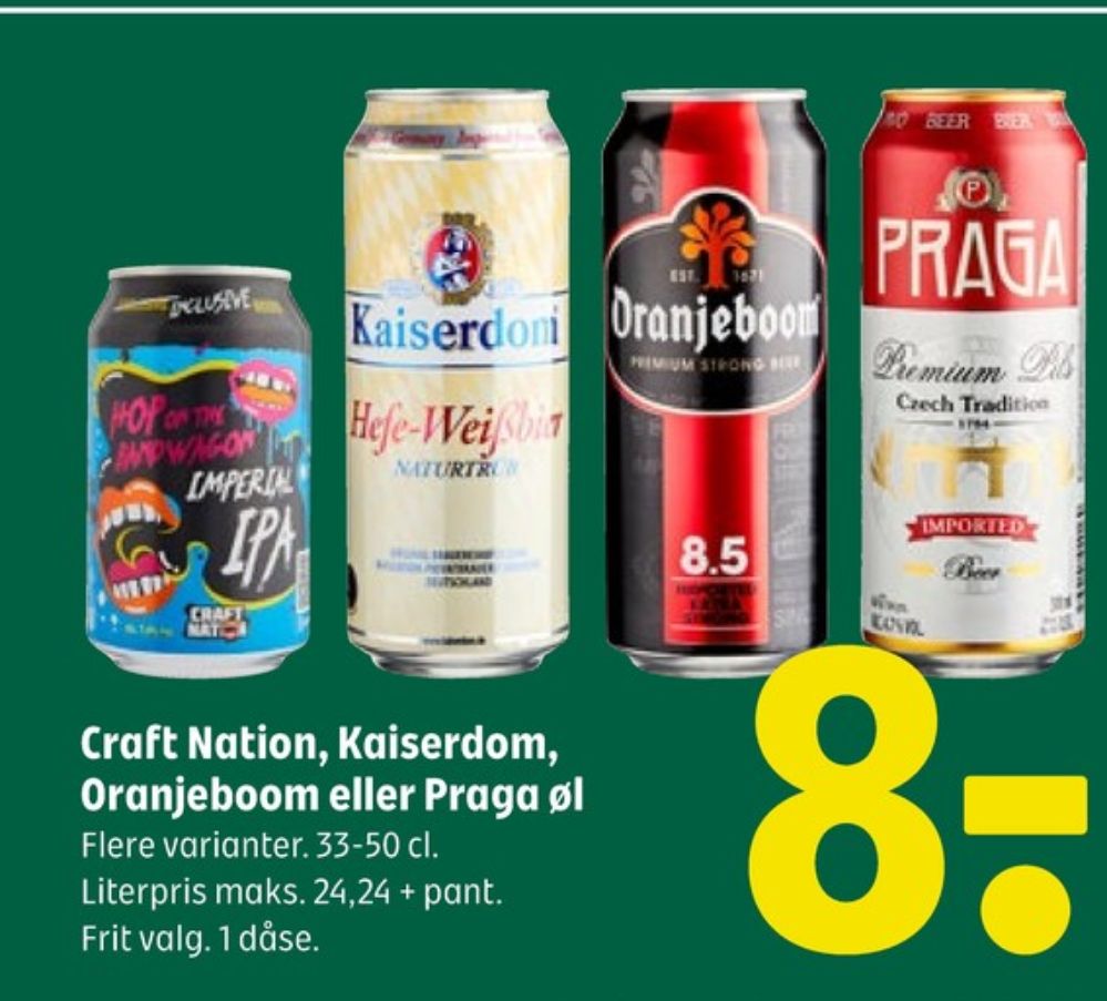Oranjeboom, Specialøl