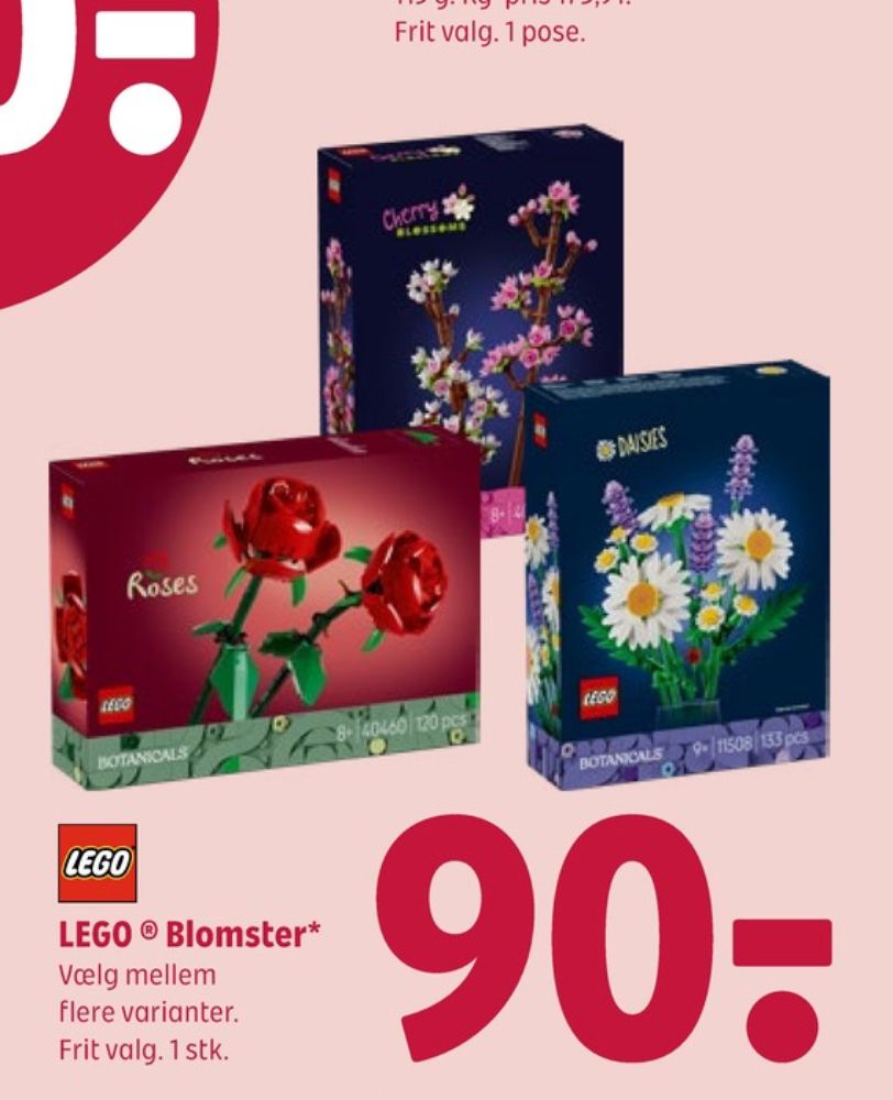 Lego, Byggeklodser