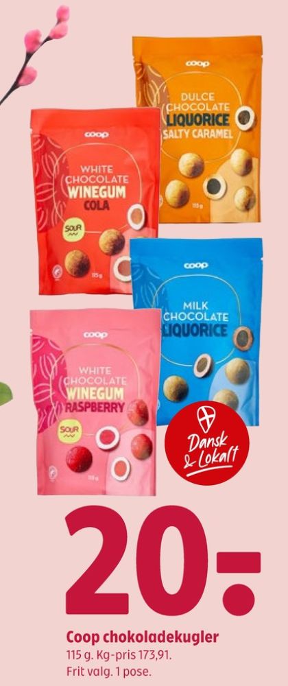 Coop, Winegum Cola Chokoladekugler