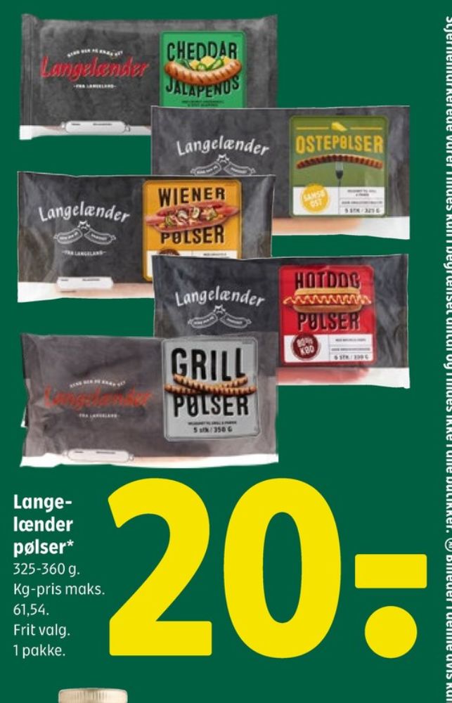 Langelænder, Bacon-Oste Griller