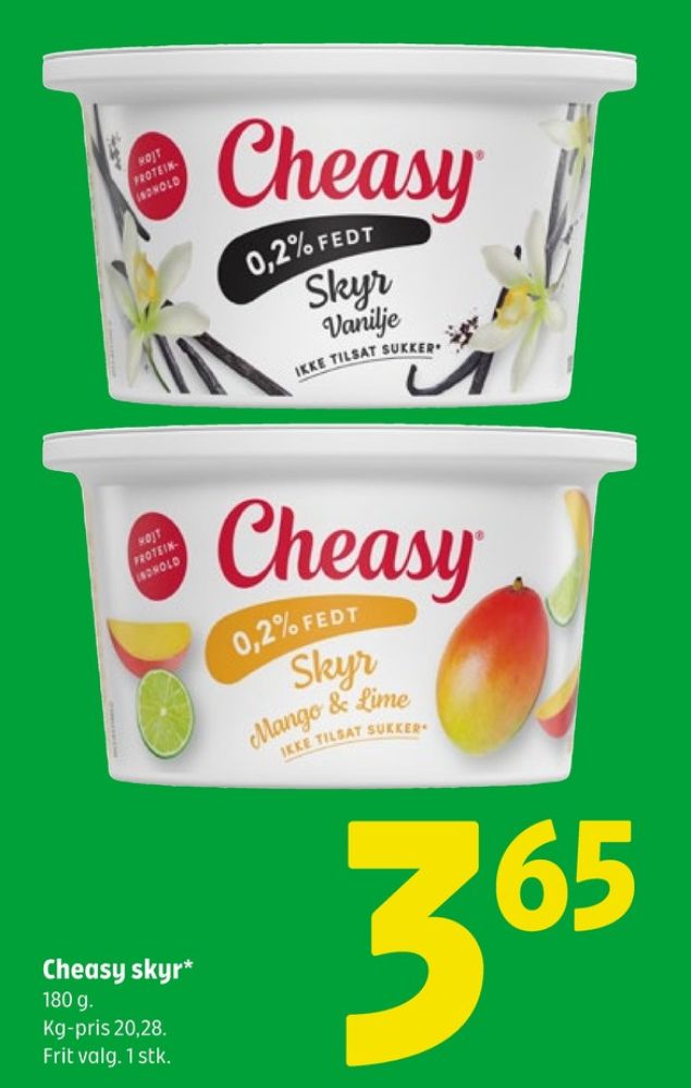 Cheasy, Vanilje Skyr 