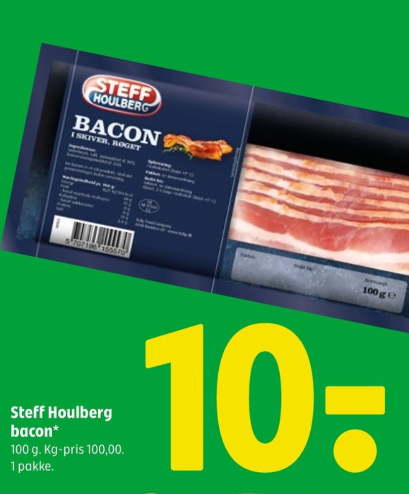 Steff Houlberg, Baconskiver