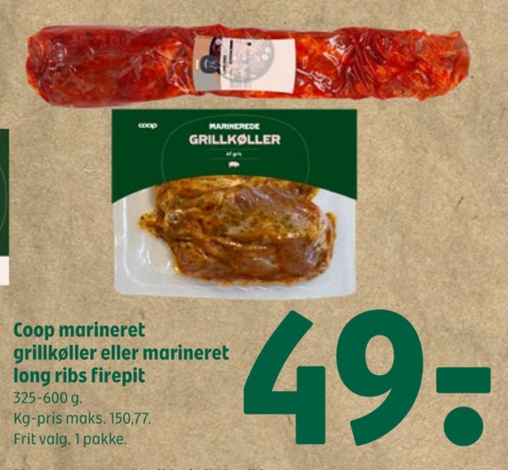 Coop, Grillkølle