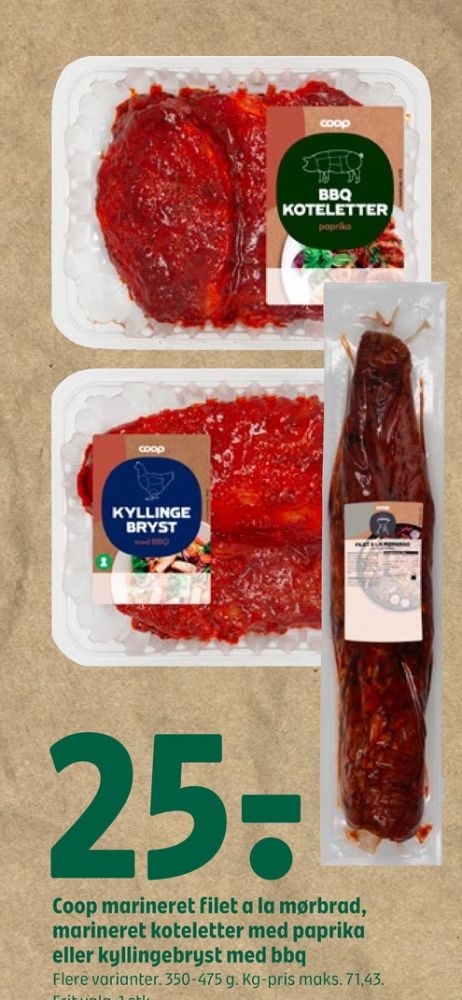 Coop, Kyllingebrystfilet