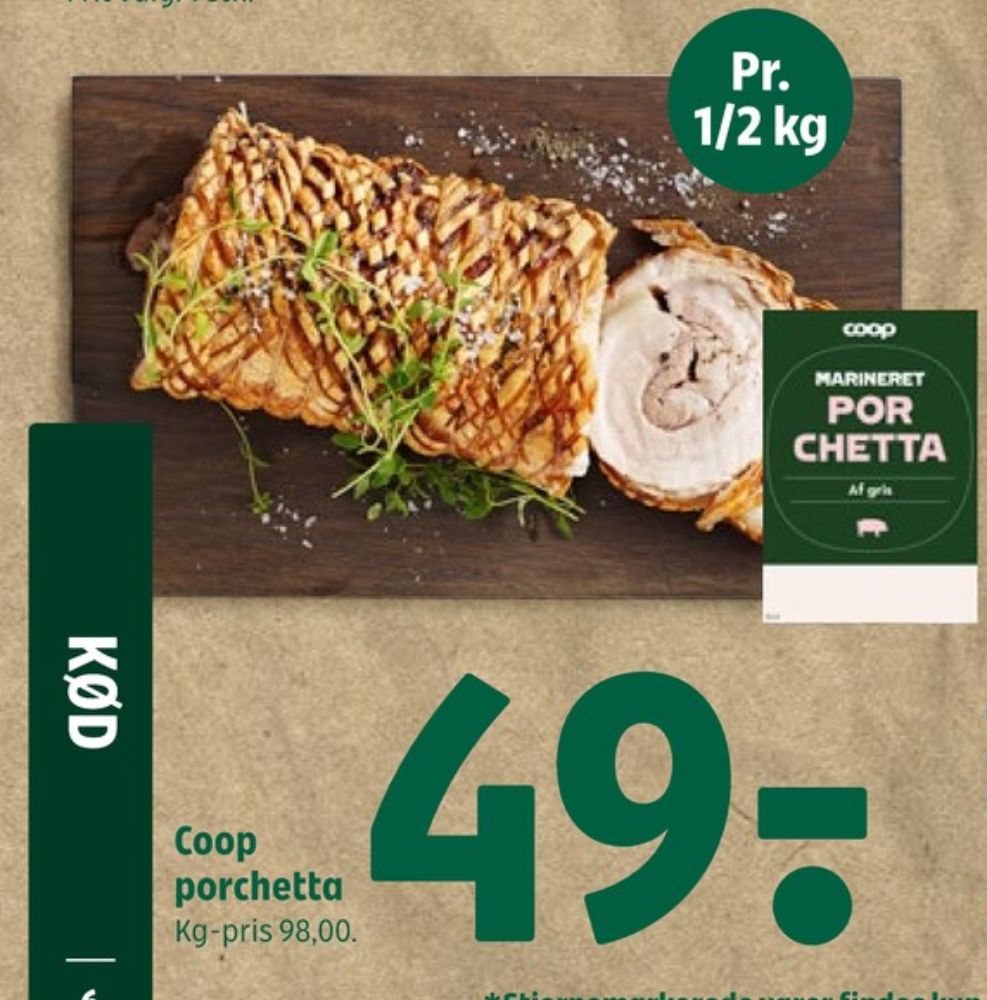 Coop, Porchetta