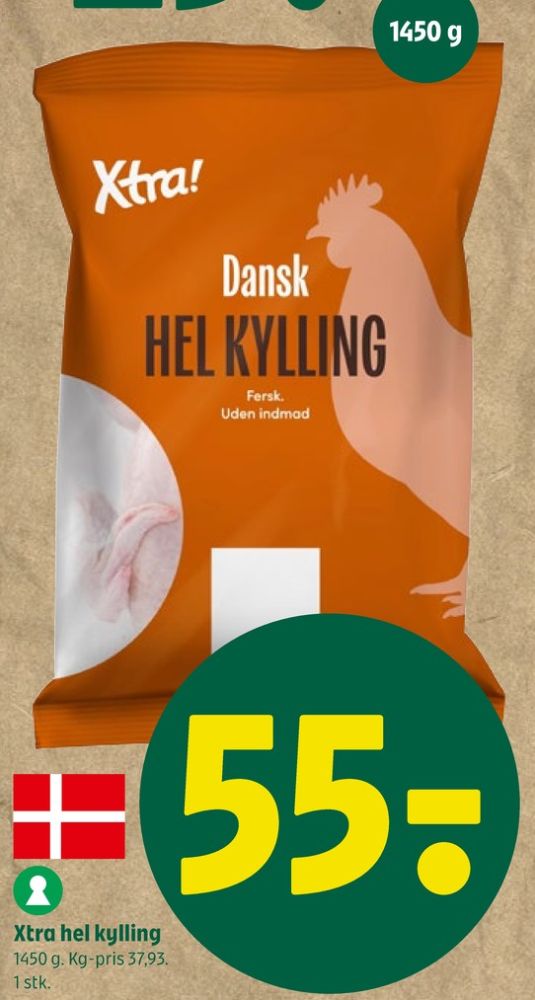 Xtra, Kylling