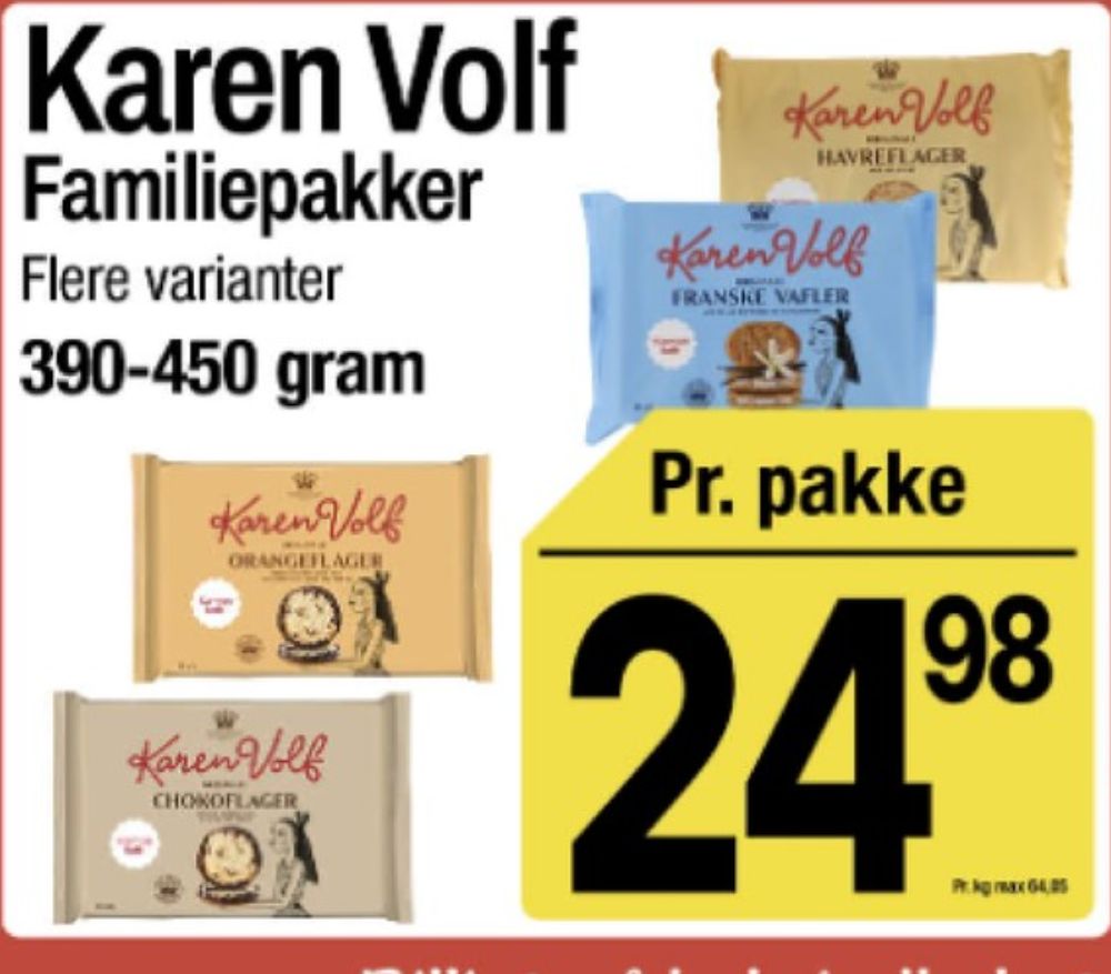 Karen Volf, Havreflager