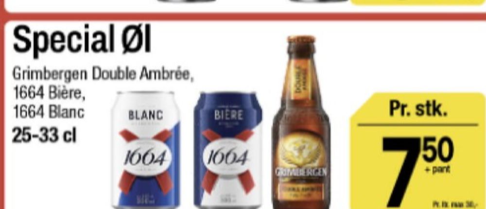 Kronenbourg 1664 Blanc, Specialøl