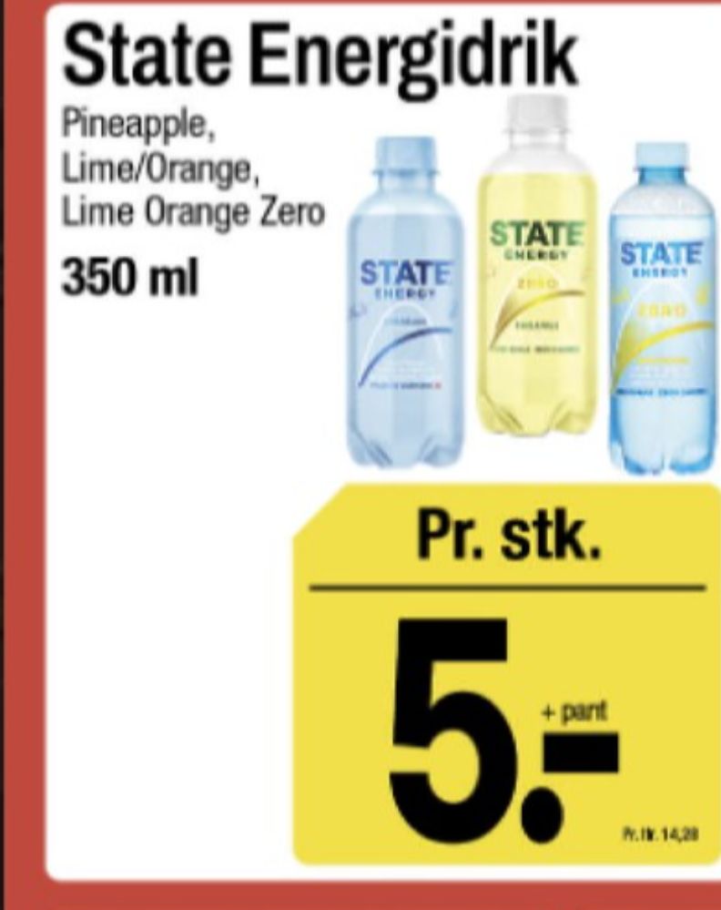 STATE Lime Orange, Energidrik
