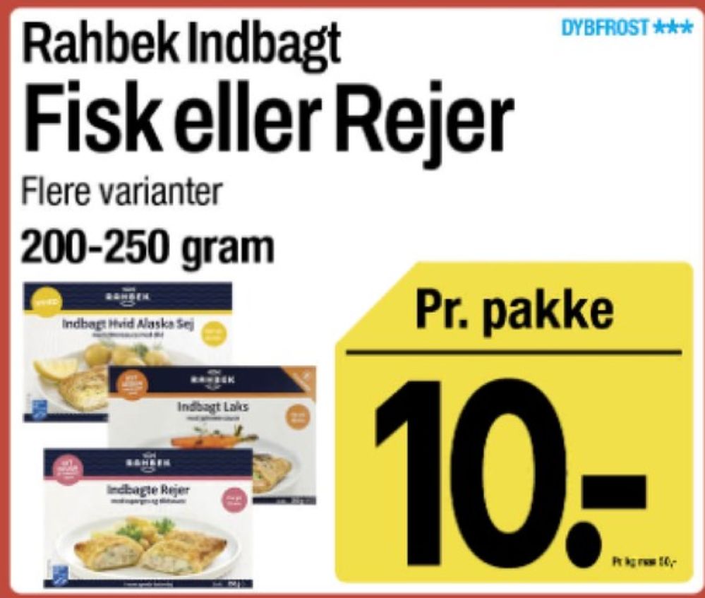 Rahbek, Indbagte Rejer med Asparges og Dildsauce