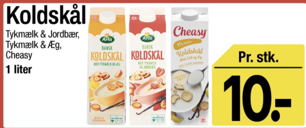 Arla, Koldskål Tykmælk & Æg