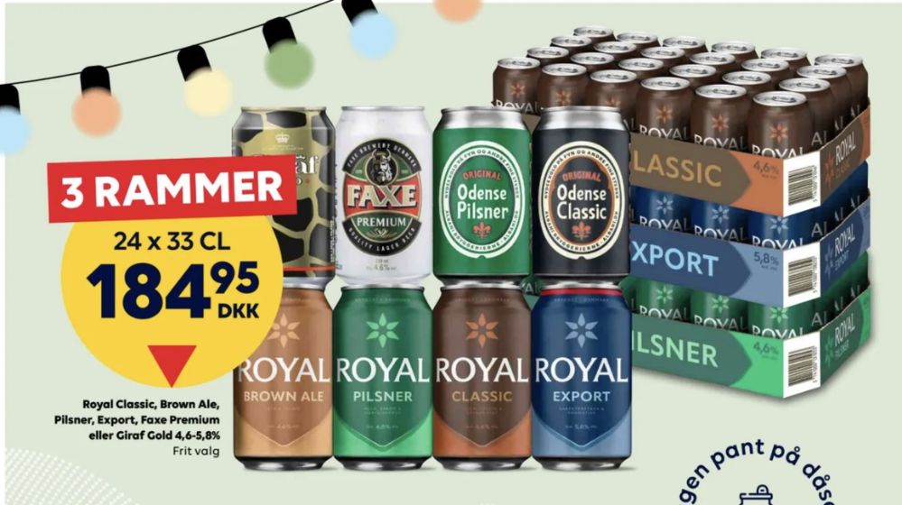 Royal Brown Ale, Øl 24 pk.