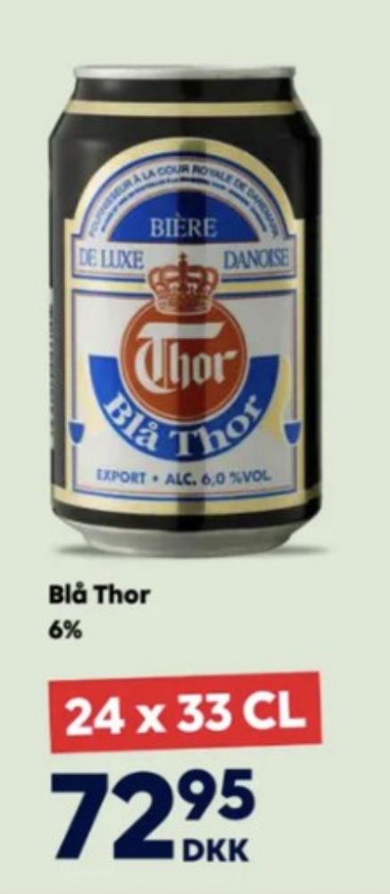 Thor Blå Thor, Øl