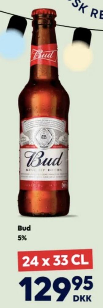 Budweiser, Øl 24 pk.