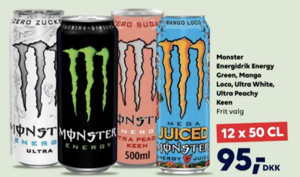 Monster Energy, Energidrik 12 pk.