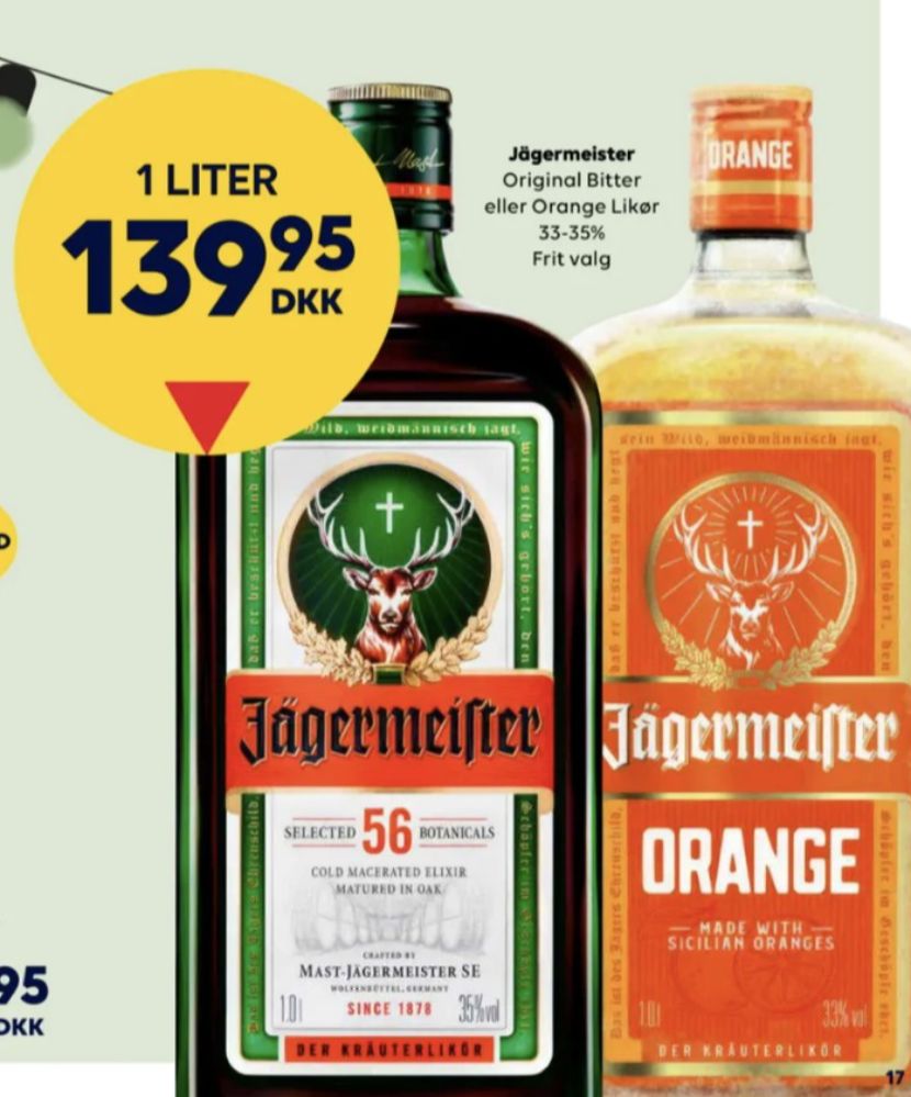 Jägermeister Orange, Bitter