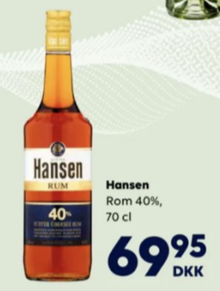 Hansen 40%, Rom