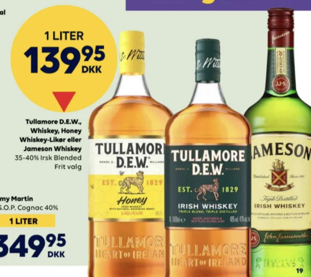 Tullamore Dew Honey, Whisky