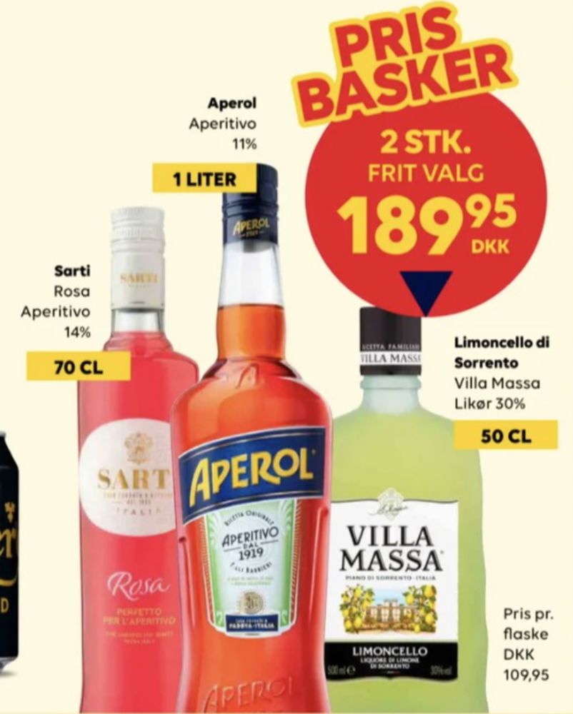 Aperol, Aperitif