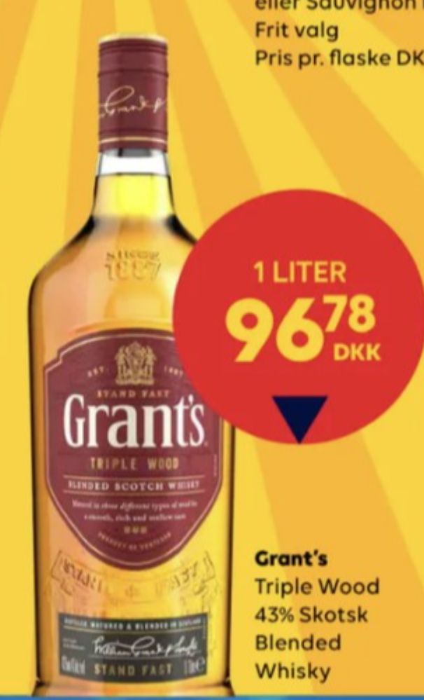 Grants Triple Wood, Whisky