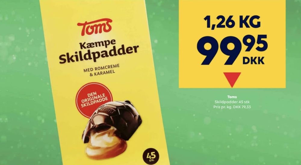 Toms Kæmpe Skildpadder, Chokoladeskildpadder