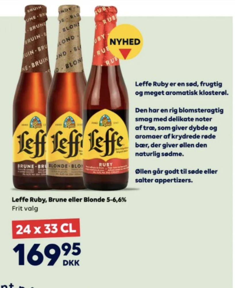 Leffe Blonde, Specialøl 24 pk.