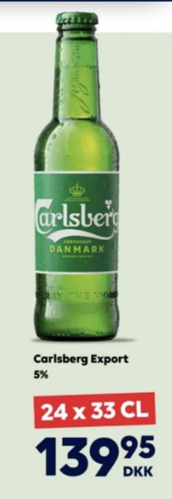 Carlsberg Pilsner, Øl 24 pk.