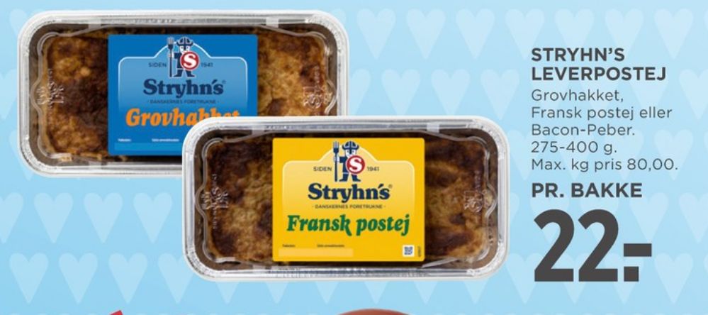 Stryhns Grovhakket, Leverpostej