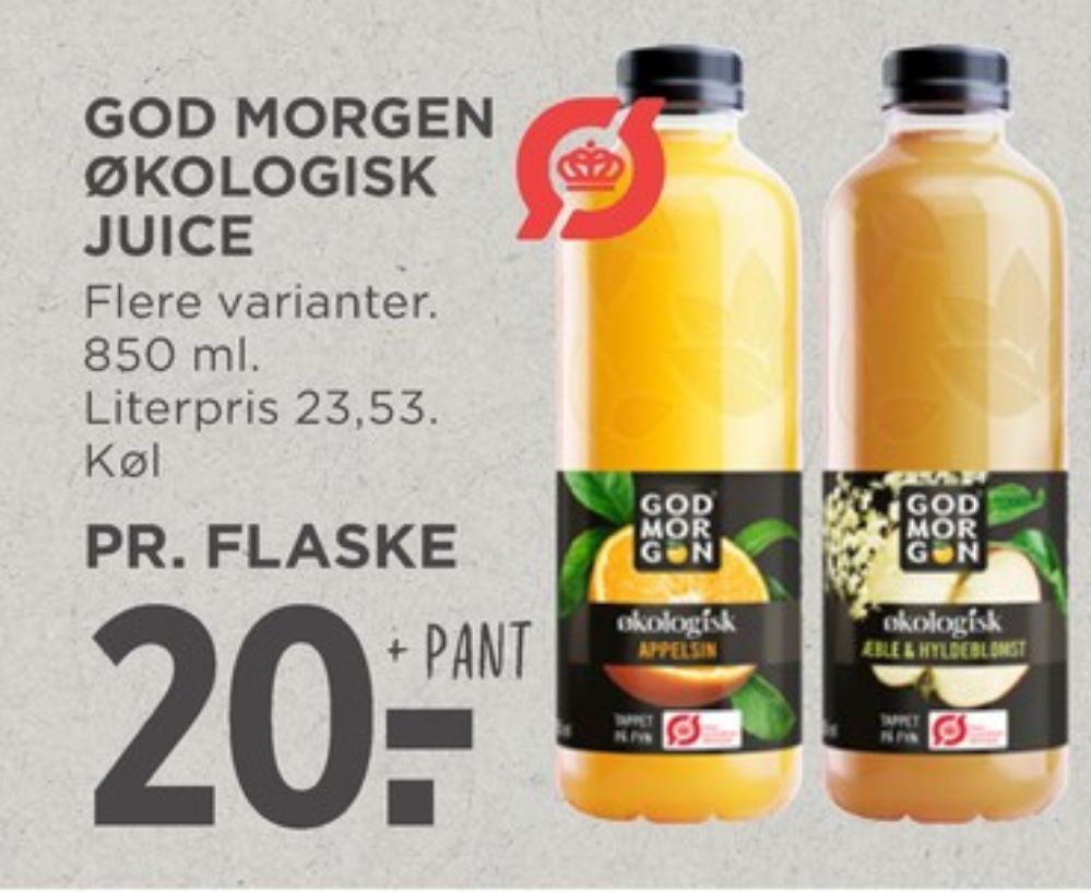 GodMorgen, Æblejuice Hyldeblomst