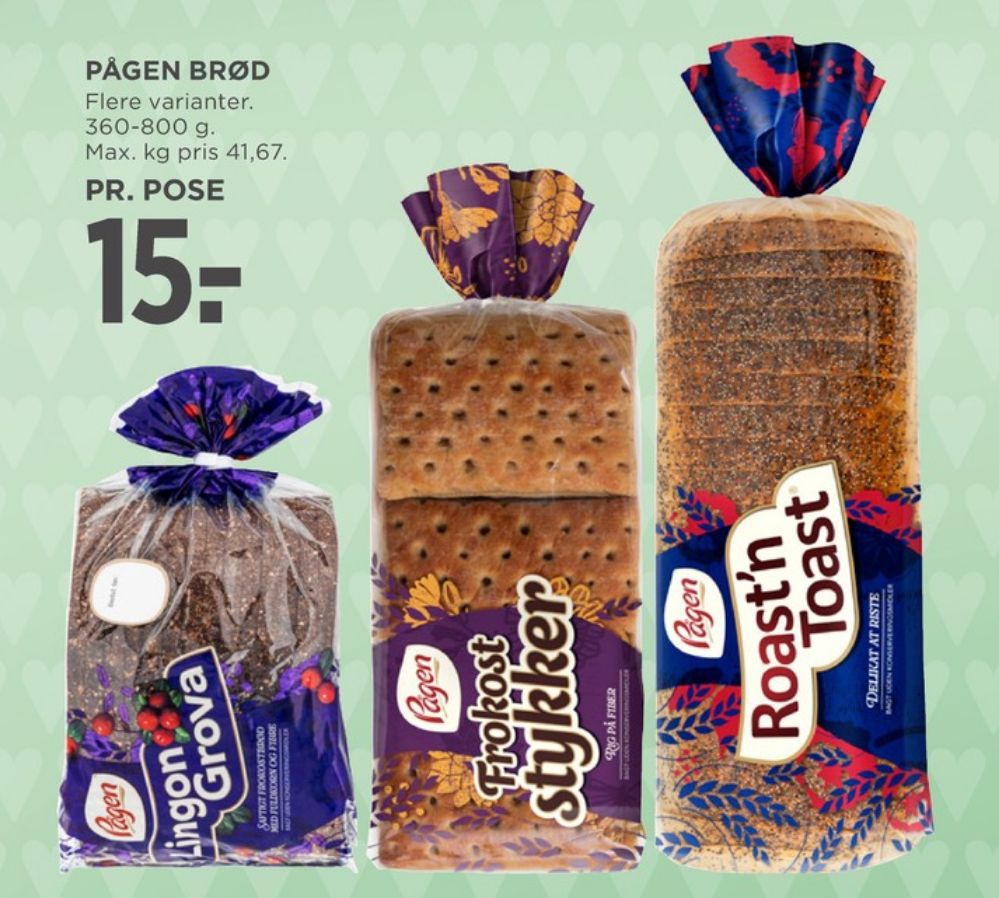Pågen Roast n Toast, Toastbrød