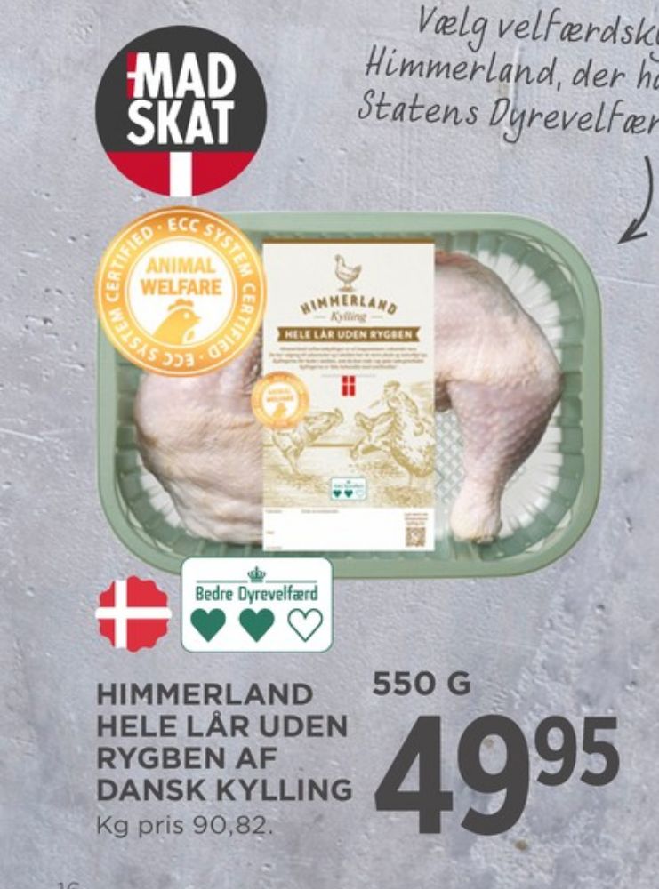 Himmerland Kylling, Kyllingelår