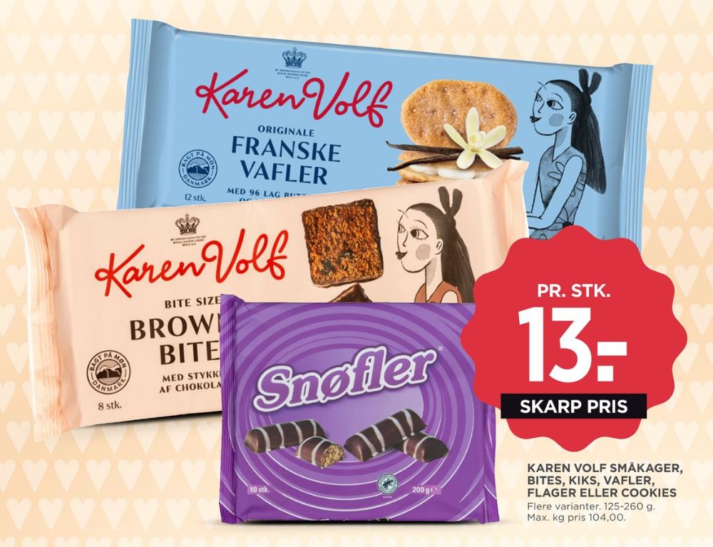 Karen Volf, Snøfler