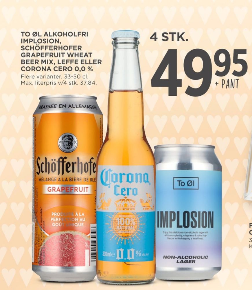 Corona Cero, Øl - Alkoholfri