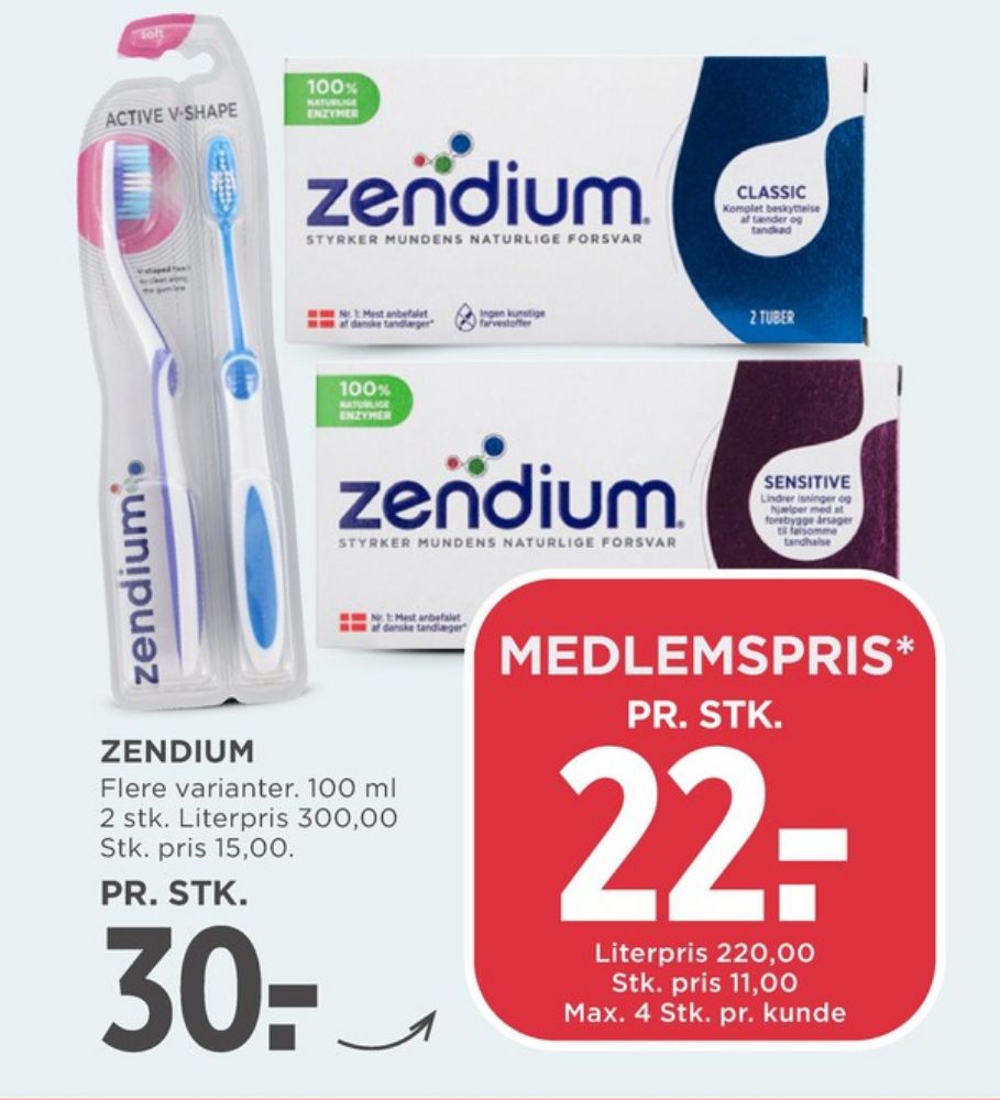 Zendium, Tandpasta