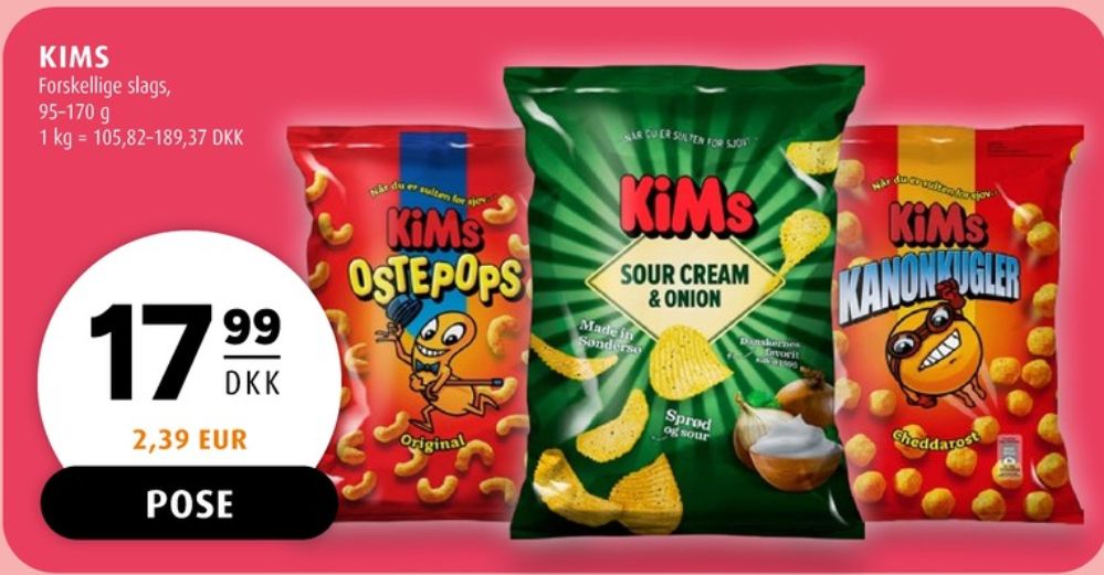 Kims, Sour Cream & Onion Chips