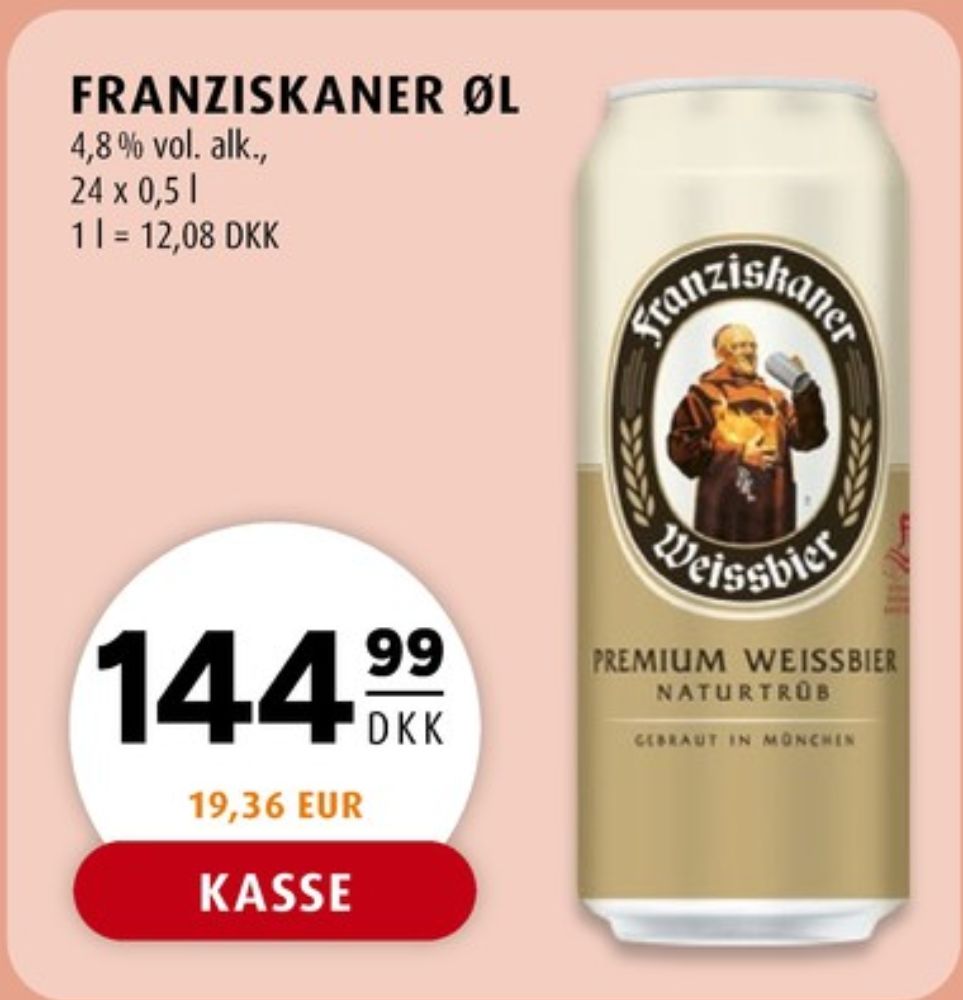 Franziskaner Premium Weissbier, Specialøl