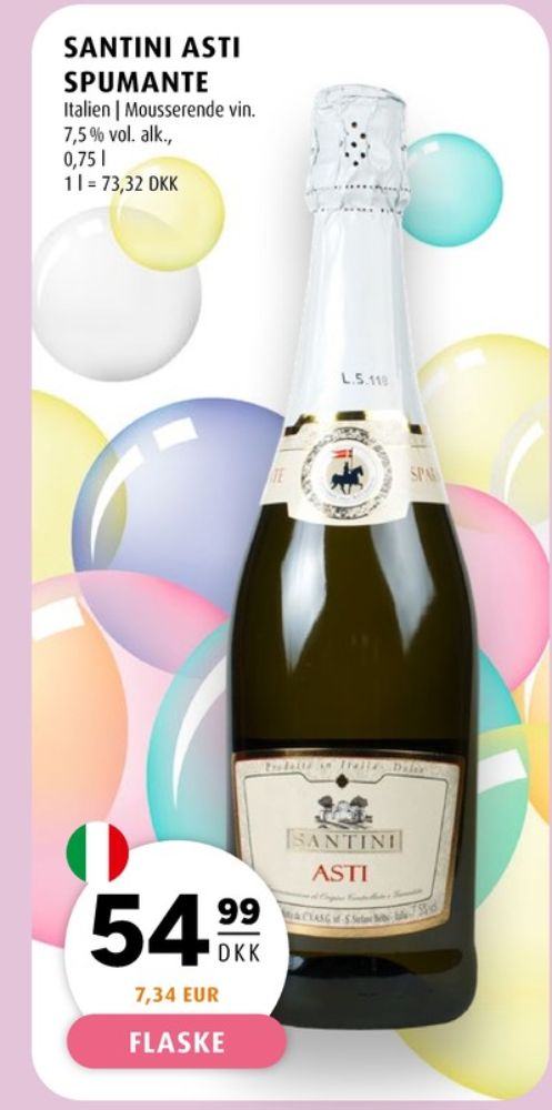 Italiensk Mousserende Vin