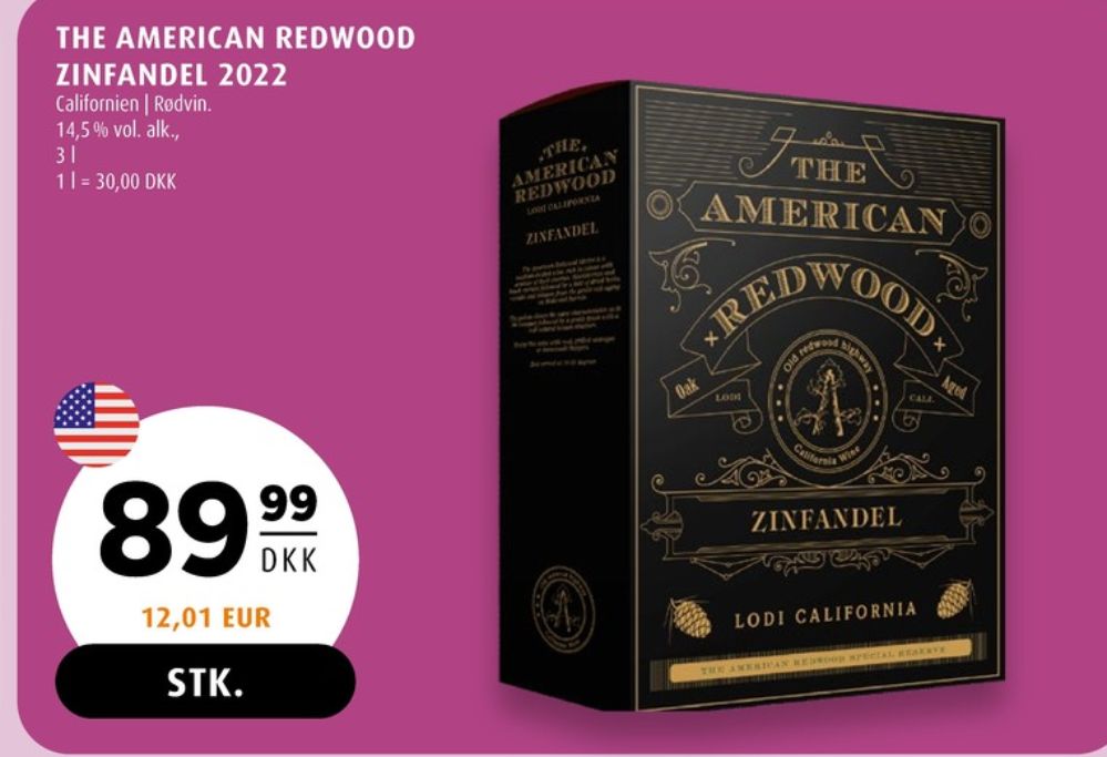 Californisk Rødvin