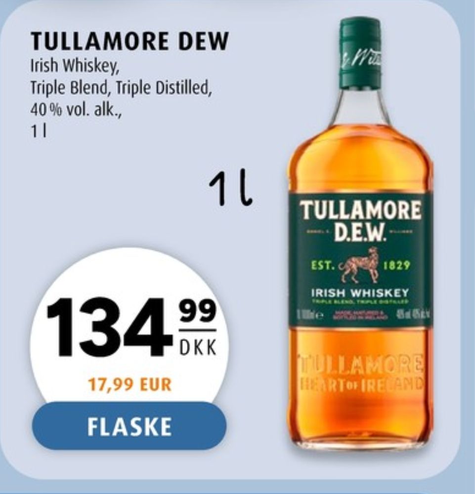 Tullamore Dew, Whisky