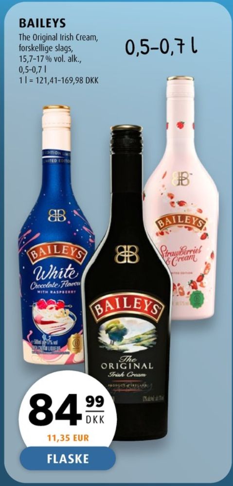 Baileys Original, Likør