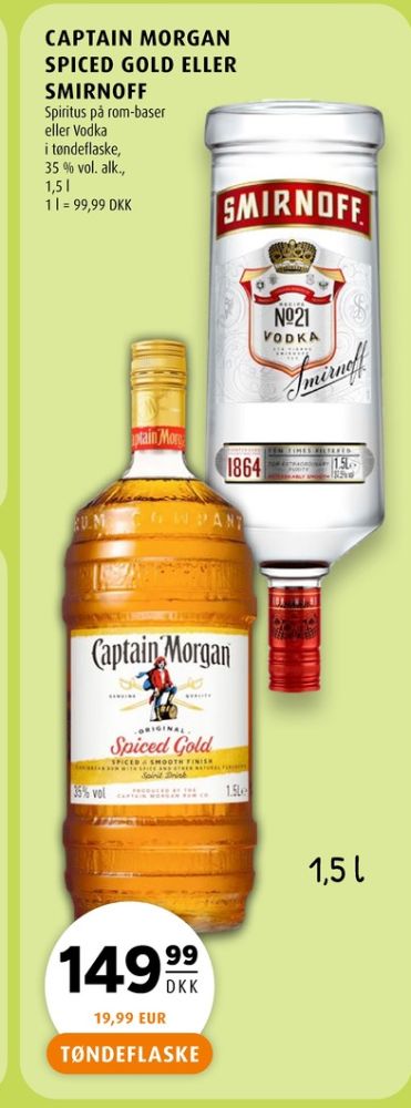 Captain Morgan Spiced Gold, Rom