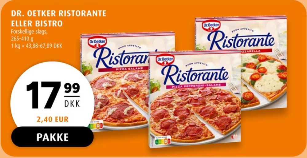 Ristorante, Pizza Pepperoni Salame