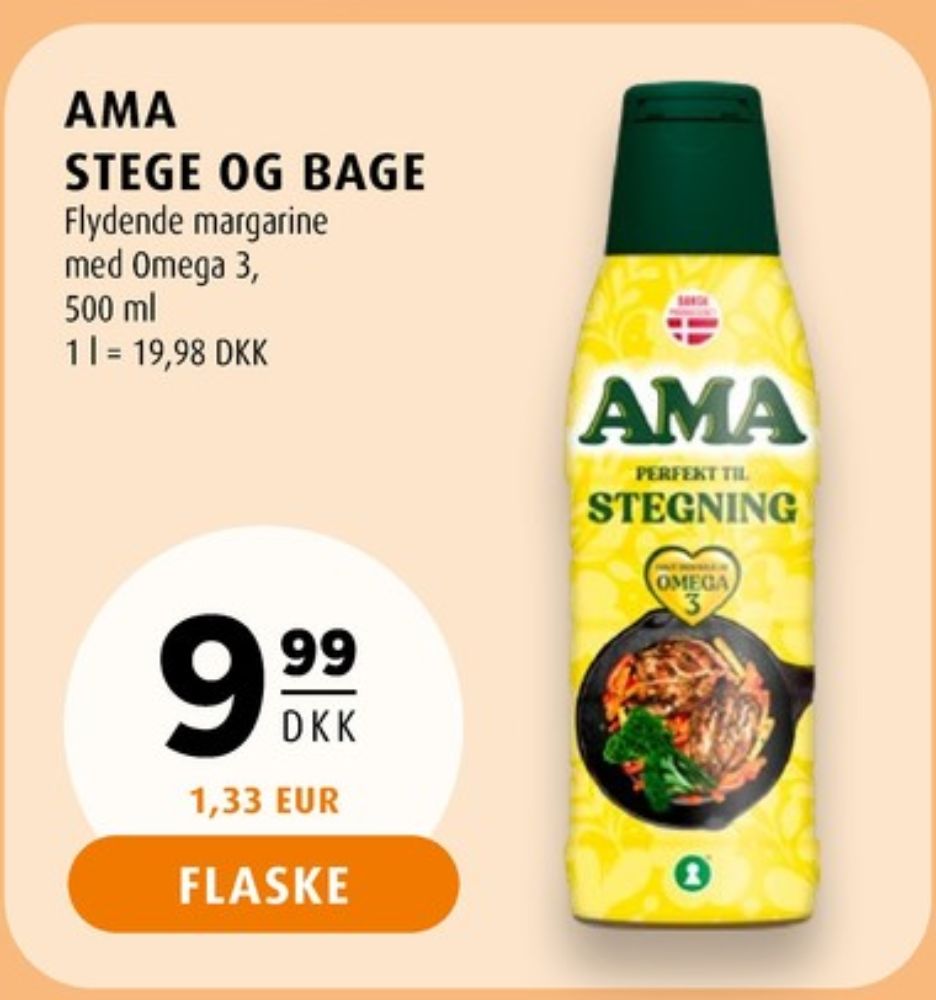 Ama, Margarine - flydende original
