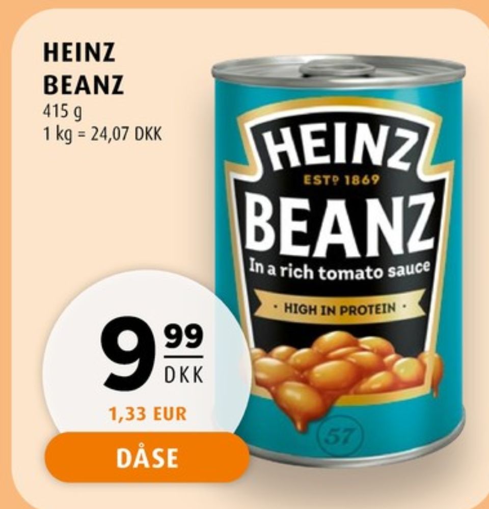 Heinz, Bønner