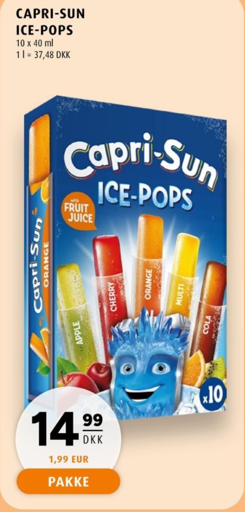 Capri-Sun, Ice Pops