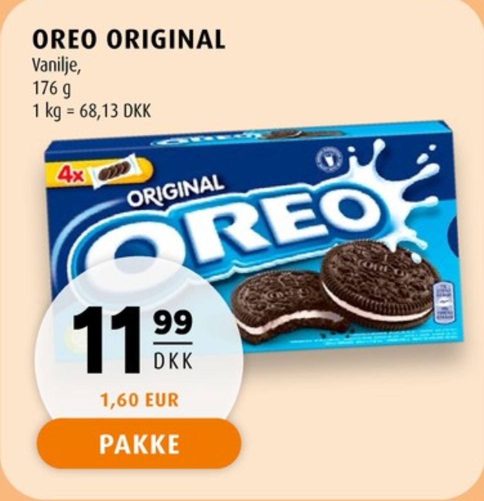 Oreo, Oreo Original Kiks