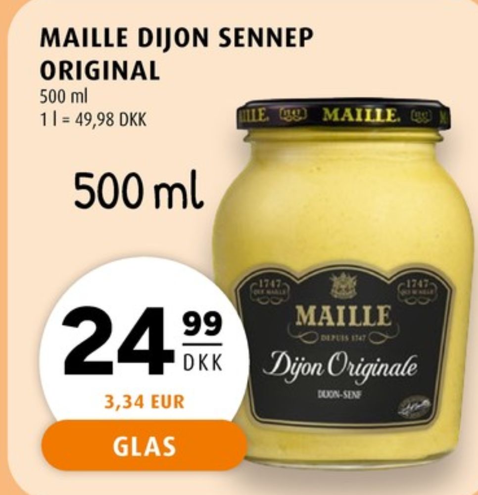 Maille, Dijon Originale Sennep