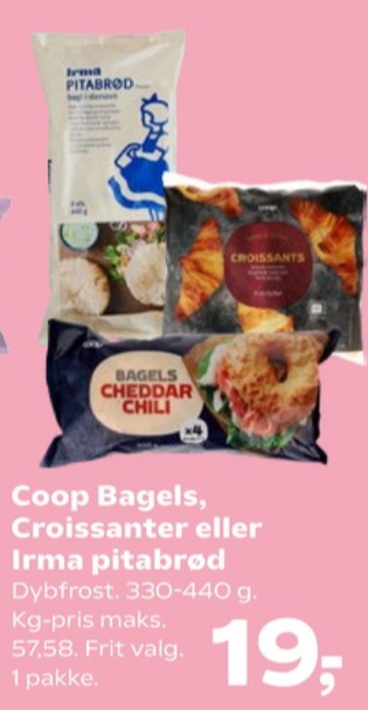 Coop, Bagels chili og cheddar