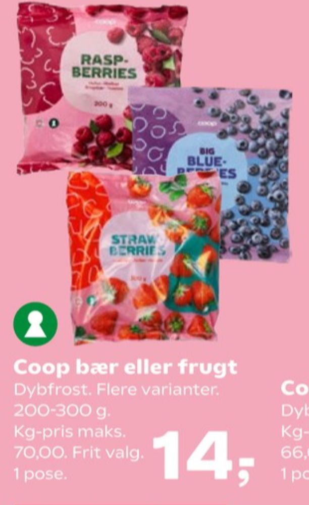 Coop, Jordbær